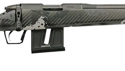 Fierce Firearms FRR17HMR18BP Carbon Razor 17 HMR 10+1 18" Black Cerakote C3 Carbon Fiber Threaded Barrel, Black Cerakote Drilled & Tapped Steel Receiver, LR Raised Negative Comb Phantom Camo Carbon Fi