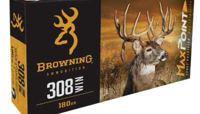 Browning Ammo B192103082 Max Point 308Win 168gr 20 Per Box/10 Case