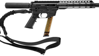 FREEDOM ORDNANCE FX9P10T FX9  9mm Luger 31+1 10" Black Nitride Stainless Steel Barrel, M-LOK Handguard, Black Anodized Aluminum Picatinny Rail Receiver, Black Pistol Tube, AR15 Grip, Right Hand