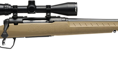 Savage Arms 32170 Axis 2 XP Combo 30-06 Springfield 4+1 22" Black Sporter Barrel, Black Drilled & Tapped Steel Receiver, Fixed Flat Dark Earth Synthetic Stock, Right Hand, Boresighted 3-9x40