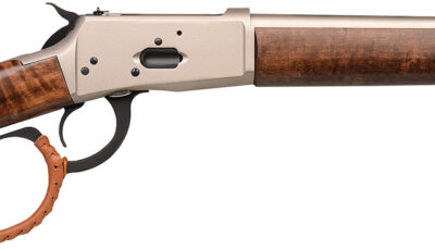 Gforce Arms GFLVR357PN Saddlehorn  357 Mag 5+1 12" Nickel Threaded Barrel & Receiver, Turkish Walnut Stock & Forend, Thread Protector
