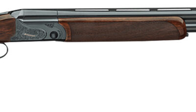 Rizzini USA 1103-1228 BR110 Limited 12 Gauge 28" Nickel Chrome Steel Receiver Engraved Grade 2.5 Turkish Walnut Wood Stock