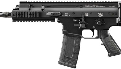 FN 38101242 SCAR 15P 300 Blackout 30+1 7.50" Black Chrome Lined Steel Barrel, Black Anodized Aluminum Picatinny Rail Receiver, Black Polymer Grip, Ambidextrous