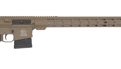 Great Lakes Firearms GL10243SSFDE GLFA  243 Win 5+1 24" Stainless Threaded Barrel, Flat Dark Earth Cerakote Picatinny Rail Aluminum Receiver, Adjustable Black Synthetic Stock, Mil-spec Polymer Grip