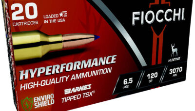 Fiocchi 65PRCTT Hyperformance 6.5PRC 120gr Barnes Tipped TSX 20 Per Box/10 Case