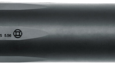 Gemtech 14372 Abyss  223 Rem/5.56 NATO 1.64" Black 17-4PH Stainless Steel/6AL4V Titanium 1/2"x28