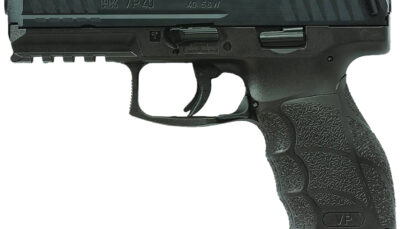 HK 81001161 VP40  40 S&W 10+1 4.09" Black Steel Barrel, Black Cerakote Serrated Steel Slide, Black Polymer Frame w/Picatinny Rail, Black Interchangeable Backstrap Grip