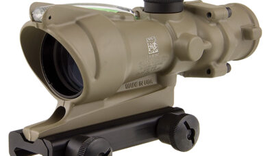 Trijicon TA31C100380 ACOG 4x32mm Crosshair Reticle FDE