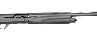 Retay USA CRACEBLK28 Ace Type R Full Size 28 Gauge Semi-Auto 3" 3+1 28" Extra Black Vent Rib Barrel, Drilled & Tapped Hump Back Steel Receiver, Adj Shim Black Synthetic Stock, Ambidextrous