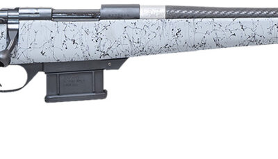 Howa HCE6ARCGRY 1500 Carbon Elevate 6mm ARC 20" Carbon Fiber Wrapped Threaded Barrel, Black Drilled & Tapped Steel Receiver, Fixed Stocky's Gray w/Black Webbing Synthetic Stock, Right Hand