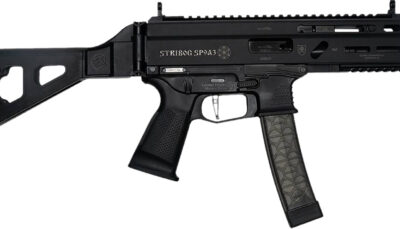 Grand Power 850003223117 Stribog SP9A3 9mm Luger 30+1 Black SB Tactical Brace