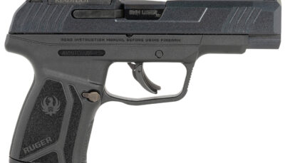 Ruger 3521 Max-9 Long RD 9mm Luger 12+1 4" Black Alloy Steel Optic Ready/Serrated Slide, Black Polymer Frame