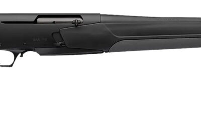 Browning 039007211 BAR MK4 Hunter 243 Win 4+1 22" Matte Black Fluted Barrel, Matte Blued Aluminum Alloy Drilled & Tapped Receiver, Black Adj Shim Synthetic Stock