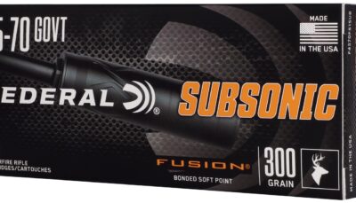 Federal F4570FS1SUB   45-70Gov 300gr Fusion Soft Point 20 Per Box/10 Case