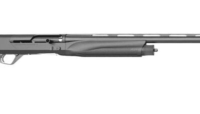 Retay USA BRACEBLK26 Ace Type R 20 Gauge Semi-Auto 3" 3- 2.75" Shells, 26" Extra Black Vent Rib Barrel, Drilled & Tapped Receiver, Adj Shim Extra Black Synthetic Stock
