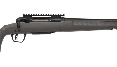 Savage Arms 32410 110 Trailblazer 7mm BC 4+1 16.50" Fluted Barrel, Flat Dark Gray Adj LOP Synthetic Stock, Right Hand