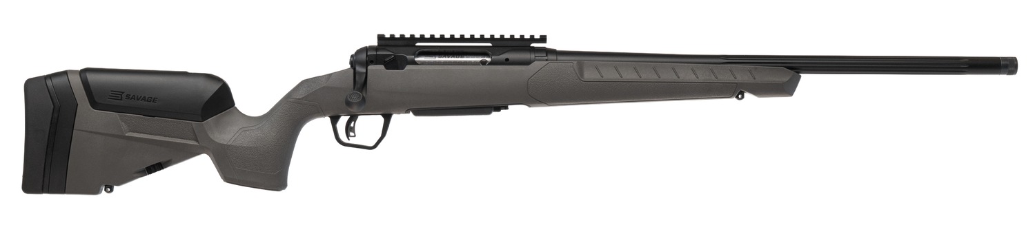 Savage Arms 32412 110 Trailblazer 308 Win 4+1 20" Fluted Barrel, Flat Dark Gray Adj LOP Synthetic Stock, Right Hand