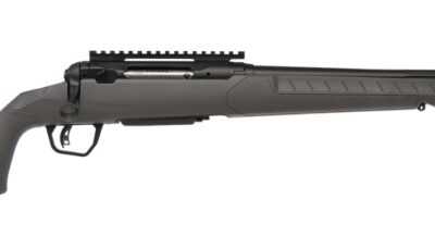 Savage Arms 2425 110 Trailblazer 7mm PRC 2+1 22" Fluted Barrel, Flat Dark Gray Adj LOP Synthetic Stock, Right Hand