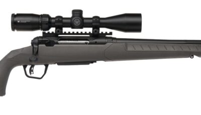 Savage Arms 32450 110 Trailblazer XP 22 ARC 4+1 20" Fluted Barrel, Flat Dark Gray Adj LOP Synthetic Stock, Right Hand