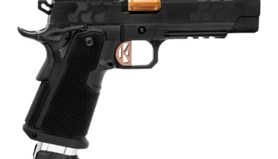 Kimber Mfg, Inc 3500056 2K11 9mm Luger 10+1 Lightening Cut/Optic Ready/Serrated Slide, Stainless Steel Frame w/Beavertail & Picatinny Rail