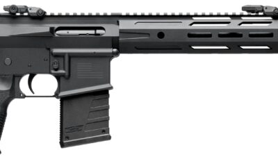 Kriss USA DM22P26BL10 DMK22P 22 LR 10+1 10.50" Black Threaded Barrel, Matte Black Picatinny Rail Receiver, Picatinny Rail Rear, Black Polymer Grip