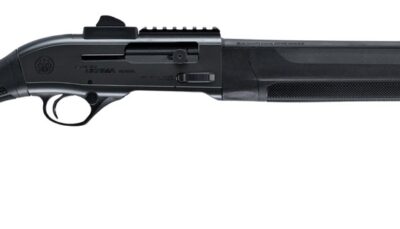 Beretta USA J32CT21 A300 Ultima Patrol 20 Gauge Semi-Auto 3" 7+1 19.10" Black Barrel, Black Cerakote Aluminum Receiver w/Picatinny Rail, Fixed Black Synthetic Stock