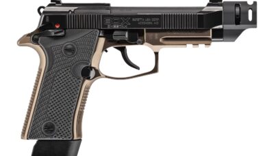 Beretta USA J80XTACLED15 80X Cheetah Tactical Urban Micro-Compact Frame 380 ACP 15+1 4.40" Threaded Barrel, Optic Ready/Serrated Slide, Steel Frame w/Picatinny Rail, Vertec Grip
