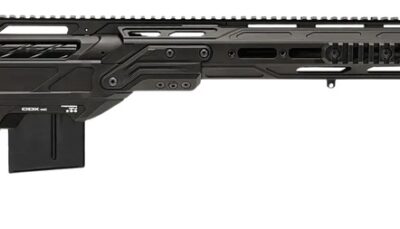 Cadex Inc CDXMCKRKN6524BR20I2B1N CDX-MC Kraken 6.5 Creedmoor 10+1 24" Black DLC Match Grade Threaded Barrel, Black DLC Receiver w/Picatinny Rail, M-LOK Handguard, Black Adjustable Folding Buttstock, B