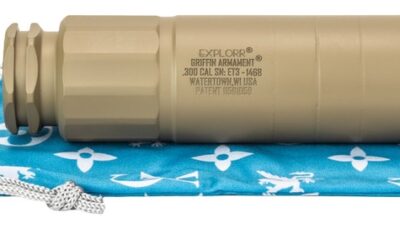 Griffin Armament GAET3FDE-W  Explorr 7.62mm 1.50" Flat Dark Earth Stainless Steel