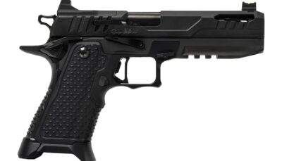 Oa Defense  2311 Pro Elite Full Size 9mm Luger 21+1 5" Ported Barrel, Black DLC Steel Optic Ready/Serrated Slide, Black Aluminum Frame w/Picatinny Rail, Black Aluminum Grip, Ambidextrous