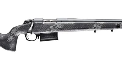Bergara Rifles B14S7514 B-14 Crest 22 Creedmoor 5+1 20" Sniper Gray Cerakote Fluted Threaded Barrel & Steel Drilled & Tapped Receiver, Fixed Carbon Fiber w/Black & Gray Sponge Accents Stock, Right Han