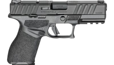 Springfield Armory ECA9409B Echelon Alpha 40.C 9mm Luger 15+1 4" Black Melonite Barrel & Optic Ready/Serrated Slide, Black Polymer Frame w/Picatinny Rail Adaptive Texture Grip