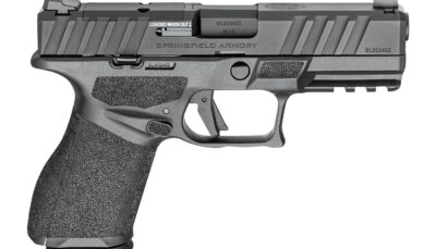 Springfield Armory ECA9409BCA Echelon Alpha 40.C 9mm Luger 10+1 4" Black Melonite Barrel & Optic Ready/Serrated Slide, Black Polymer Frame w/Picatinny Rail Adaptive Texture Grip, *CA Compliant