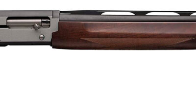 Browning 011413605 Silver Field 20 Gauge 26" 3" 4+1, Alloy Receiver With Silver/Matte Black Bi-Tone Finish, Satin Turkish Walnut Stock With Cut Checkering