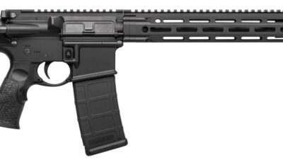 Daniel Defense 0212802081047 DDM4 V7 5.56x45mm NATO 30+1 16" Threaded Barrel w/Flash Suppressor, Black Hard Coat Anodized Receiver, 6 Position Stock w/SoftTouch Overmolding