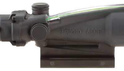 Trijicon 100416 ACOG Matte Black 3.5x35mm Illuminated Green Crosshair 300 Blk BDC Reticle