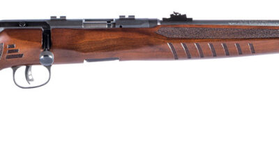 Savage Arms 70510 B22 G Full Size 22 WMR 10+1 21" Matte Black Sporter Barrel, Matte Black Drilled & Tapped Carbon Steel Receiver, Satin Hardwood Fixed Sporter Stock, Right Hand