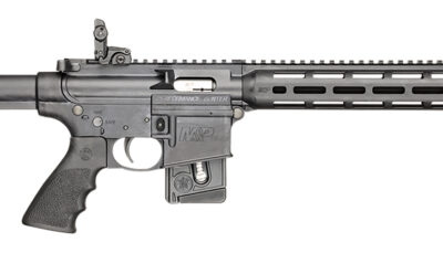 Smith & Wesson 11507 M&P15 PC Sport *State Compliant 22 LR 10+1 18" Matte Black Carbon Steel Barrel, Matte Black Picatinny Rail Polymer Receiver, M-LOK Handguards, Black Vltor Fixed Polymer Stock, Bla