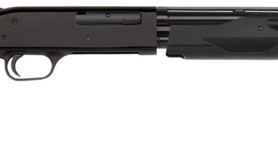 Mossberg 50358 510 Super Bantam Youth 410 Gauge Pump 3" 2+1 18.50" Blued Vent Rib Steel Barrel, Blued Steel Receiver, Black Synthetic Stock w/Adjustable LOP Spacer