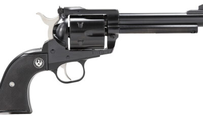 Ruger 0465 Blackhawk 45 Colt (Long Colt) 6rd 5.50" Blued Alloy Steel Barrel, Cylinder & Frame, Black Checkered Rubber Grip, Transfer Bar Safety, Exposed Hammer