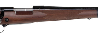 Winchester Repeating Arms 535203255 Model 70 Super Grade 300 WSM Caliber with 3+1 Capacity, 24" Barrel, High Polished Blued Metal Finish & Satin Fancy Walnut Stock Right Hand (Full Size)