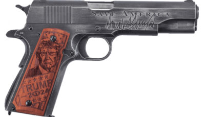 AO 1911 45ACP 5 TRUMP SAVE AMERICA 7RD