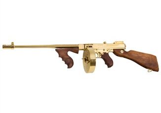 AO 1927A-1 45ACP 50RD TITANIUM GOLD PLATE