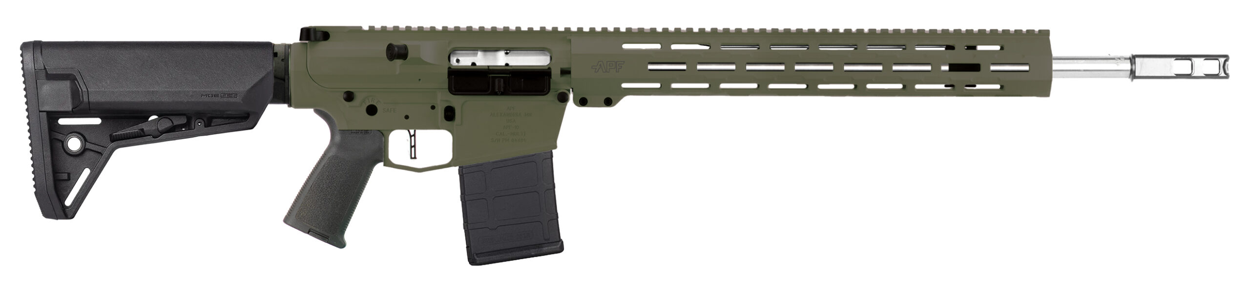 APF DMR 2.0 6MM CREED ODG 18 MLOK SL-S