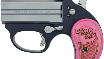 BOND STINGER 380ACP 3 SS PINK GRIPS