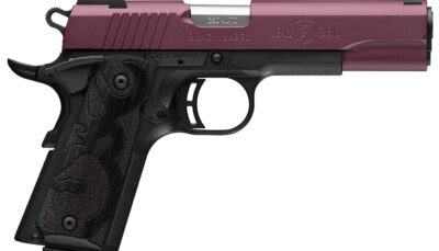 BRO 1911-380 BLACK LABEL FS BLK CHERRY 3-DOT
