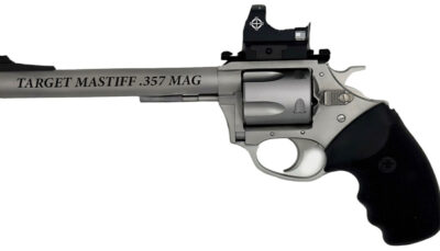 CA TARGET MASTIFF 357MAG 6 SS FULL GRIP 5RD OPT