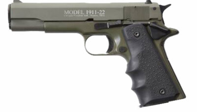 CHIAPPA 1911-22 22LR 5 OD GREEN HOGUE GRIPS