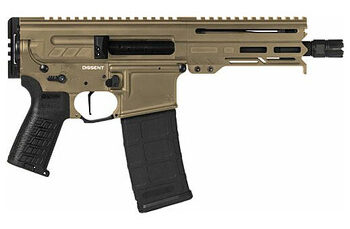 DISSENT MK4 6.5 COYOTE TAN PISTOL 9MM