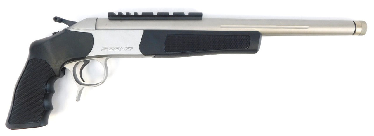 CVA SCOUT V2 LR PISTOL 14 44MAG SS BLK THRD